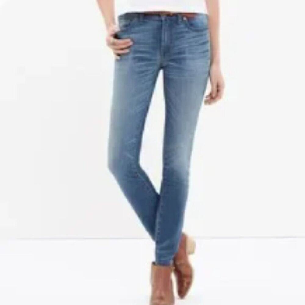 Madewell 9" High‑Rise Skinny Jeans – Style J8746 – Size 25
